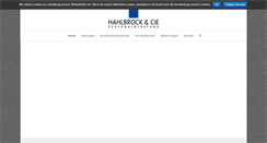 Desktop Screenshot of hahlbrock-cie.de